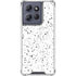 White Speckle Moto G Power 5G (2025) Clear Case